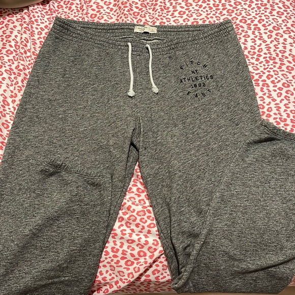 Abercrombie & Fitch Gray Jogger Sweatpants - Picture 1 of 4